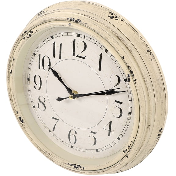 unbranded Bedroom Round Wall Clock Living Room Wall Clock Decorative Clock Indoor Wall Decor