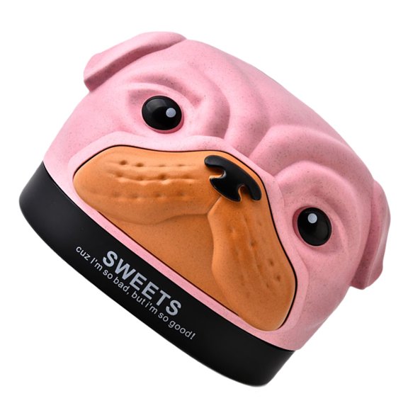 unbranded Bedroom Tissue Holder Wheat Fiber Tissue Storage 16.5*13cm Pink