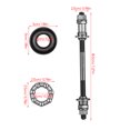 thumbnail image 1 of Oecoator Bicycle Rear Axle 180mm Steel Axle For Mountain Bikes Grey Easy Installation, 1 of 8