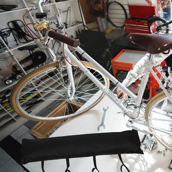 Raindrops Black Protective Cover for Bike Handlebar Rain and Grip Comfort