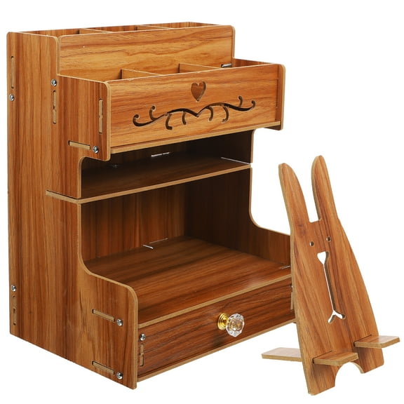 unbranded Big Desk Organizer Stackable Drawer Organizers Office Stationery and Sundries