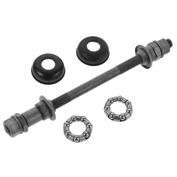 unbranded Bike Wheel Hub Enhanced Stability Bicycle Rear Hub Axle Grey Metal for 1 Sets
