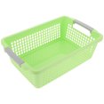 thumbnail image 1 of unbranded Toys Bin Toy Storage Basket Portable Basket Child Baby 32X21X10CM Green, 1 of 8