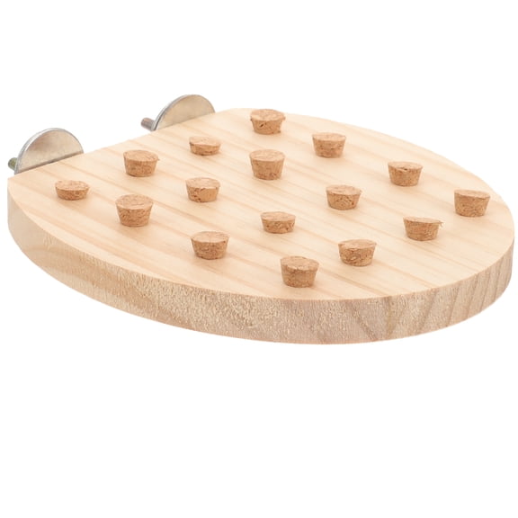 unbranded  Bird Perch Stand Platform Parrot Stands Chewing Toy Play Area Playhouse