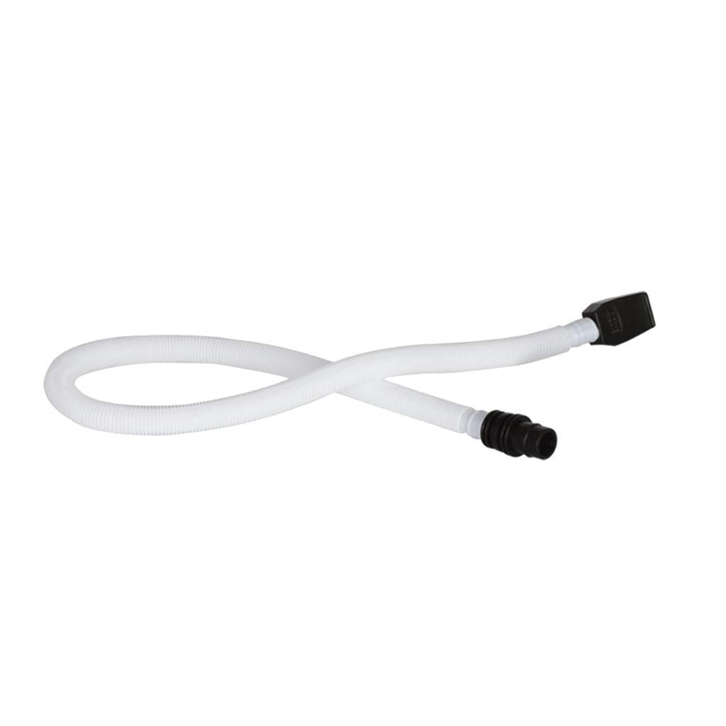 chidgrass Black Long Plastic Flexible Melodica Pianica Tube with Mouthpiece Accessory