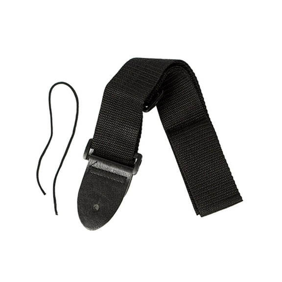 unbranded Black Nylon Strap for Ukulele Acoustic Electric Guitar Bass Accessory