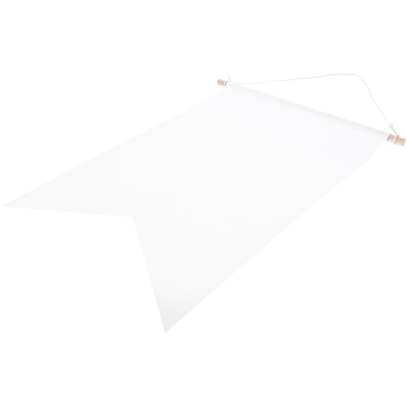 unbranded Blank Hanging Flag Garden Flags for All Seasons Ornaments Wedding Decorations White