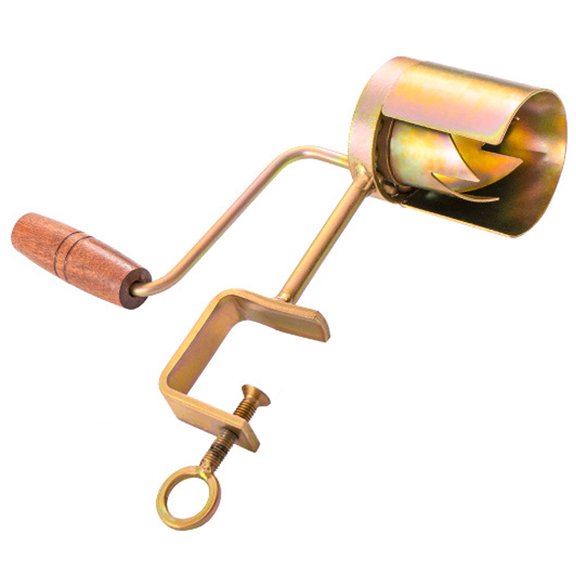 Raindrops Corn Peeling Machine Golden Wood For Family Cooking Preparation 1Pcs