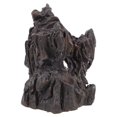 thumbnail image 1 of KALLORY Garden Resin Crafts Miniature Rockery Decor Dark Brown 1Pcs, 1 of 1