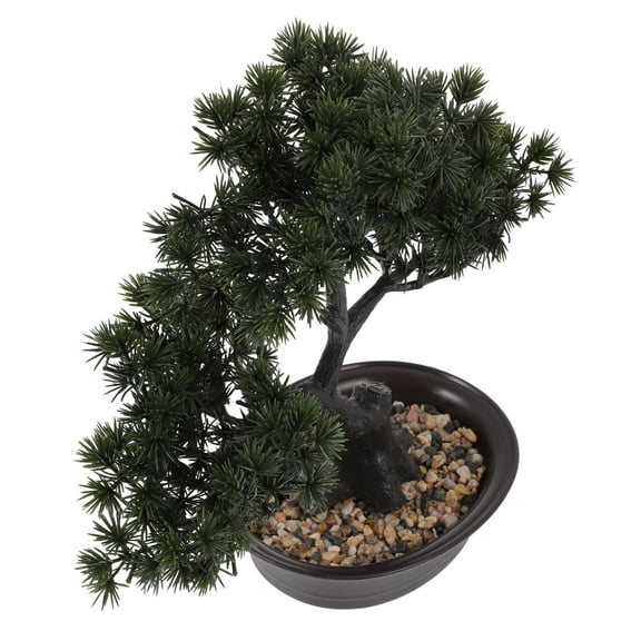unbranded Bonsai Tree Live Decoration Simulation Welcome Pine