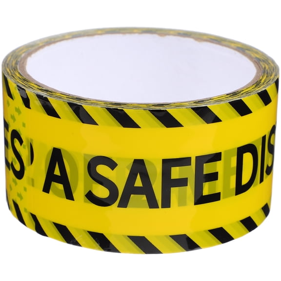 DECORNIJIA Adhesive Tapes Warning Tape Multi-Colored 1Set BOPP