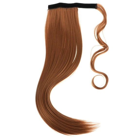 unbranded Braids Hair Curly Wig Ponytail Soft Hairpiece Man Women's 60X12cm