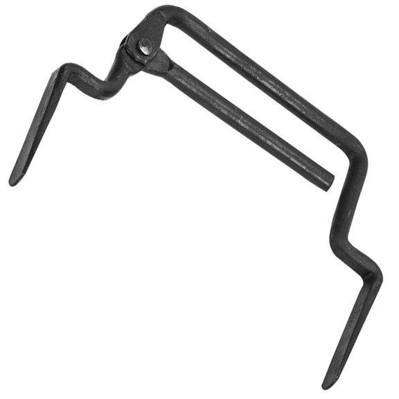 CRILSTYLEO Brick Block Carrier Tool Brick Clamp Black Steel 1Set