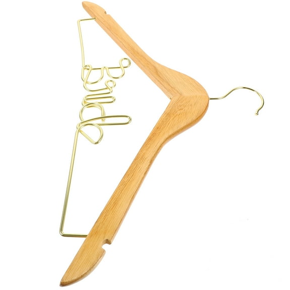 unbranded Bridal Hanger Men Bridesmaid Custom Clothes Racks Bridegroom