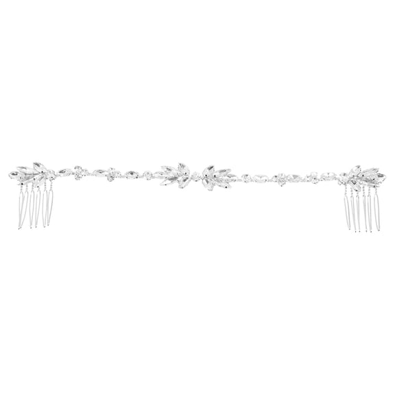 unbranded Bridal Tiara Hair Comb Hair Accessories High Class Hair Comb Women's 22X4X1CM