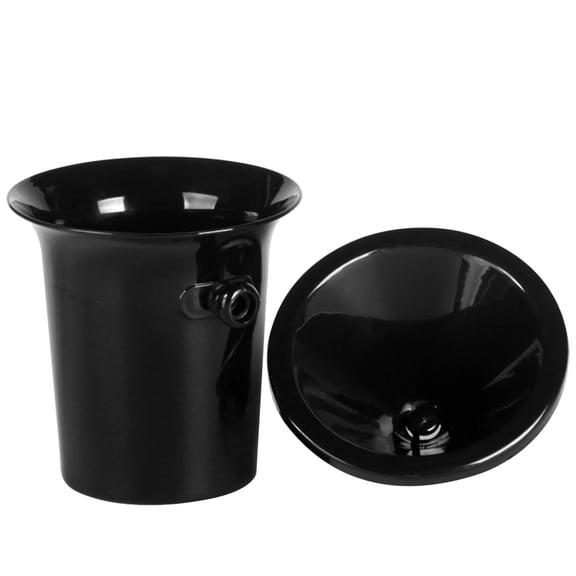 jojofuny Wine Storage Barrel Black For Ice Container 1Set