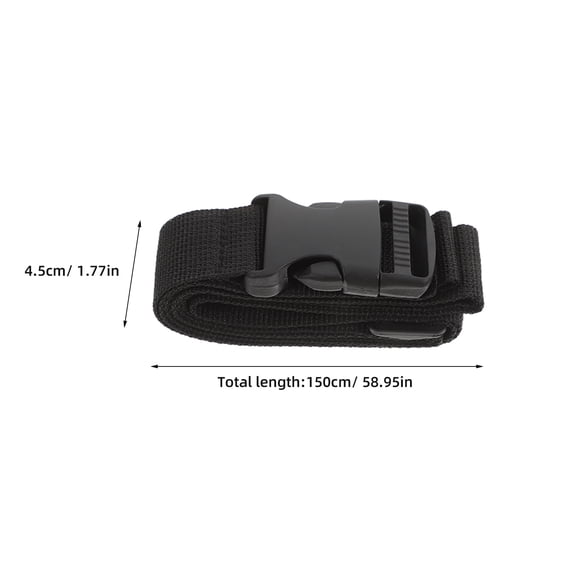 unbranded Buckle Belt Strap for Fanny Pack Suitcases Cinch Straps
