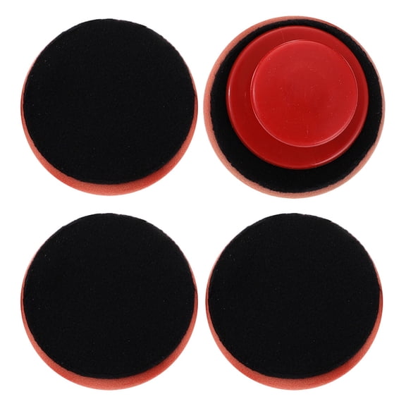 unbranded Buffing Polishing Pads with 1 Grip 4 Sponges Backing Plate Compound Buffing Sponge Pads Tire Pads for Polishing and Waxing