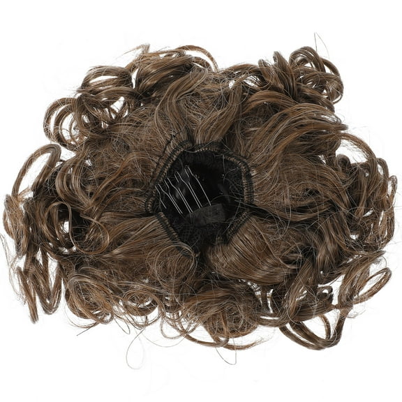 unbranded Bun Maker Hair Extensions Real Human Messy Hairpiece Tousled Miss