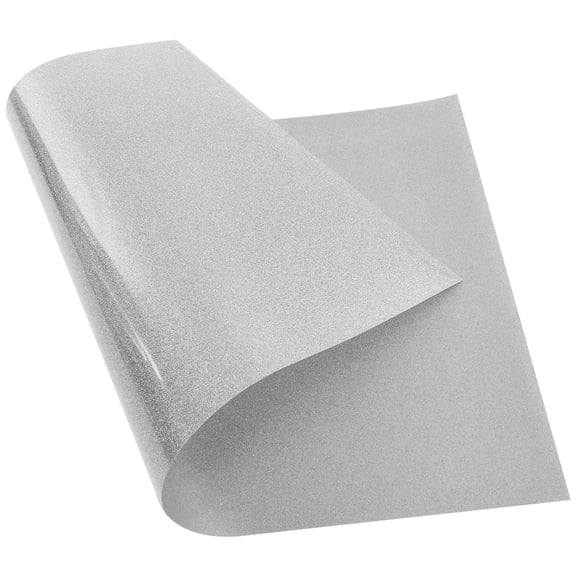 unbranded Bundle Glitter Lettering Film Clothing Decoration 50X30cm Silver