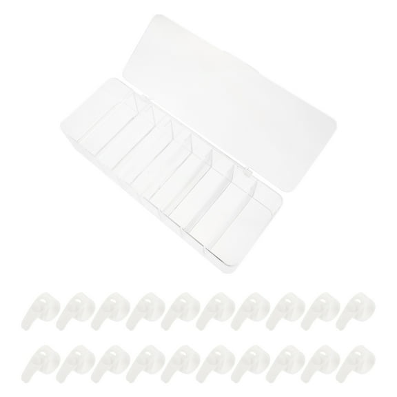 unbranded Cable Organizer Bag Data Cable Storage Box Phone Charger Storage 26X9.5cm