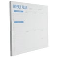 thumbnail image 1 of unbranded Calendar Notebook Notes Weekly Planner Reminder Pad Office 25.3X19.2CM White, 1 of 8