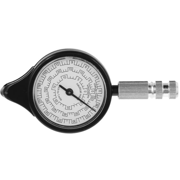 unbranded Camping Map Gauge Measurer Tool Distance Measuring Wheel Travel