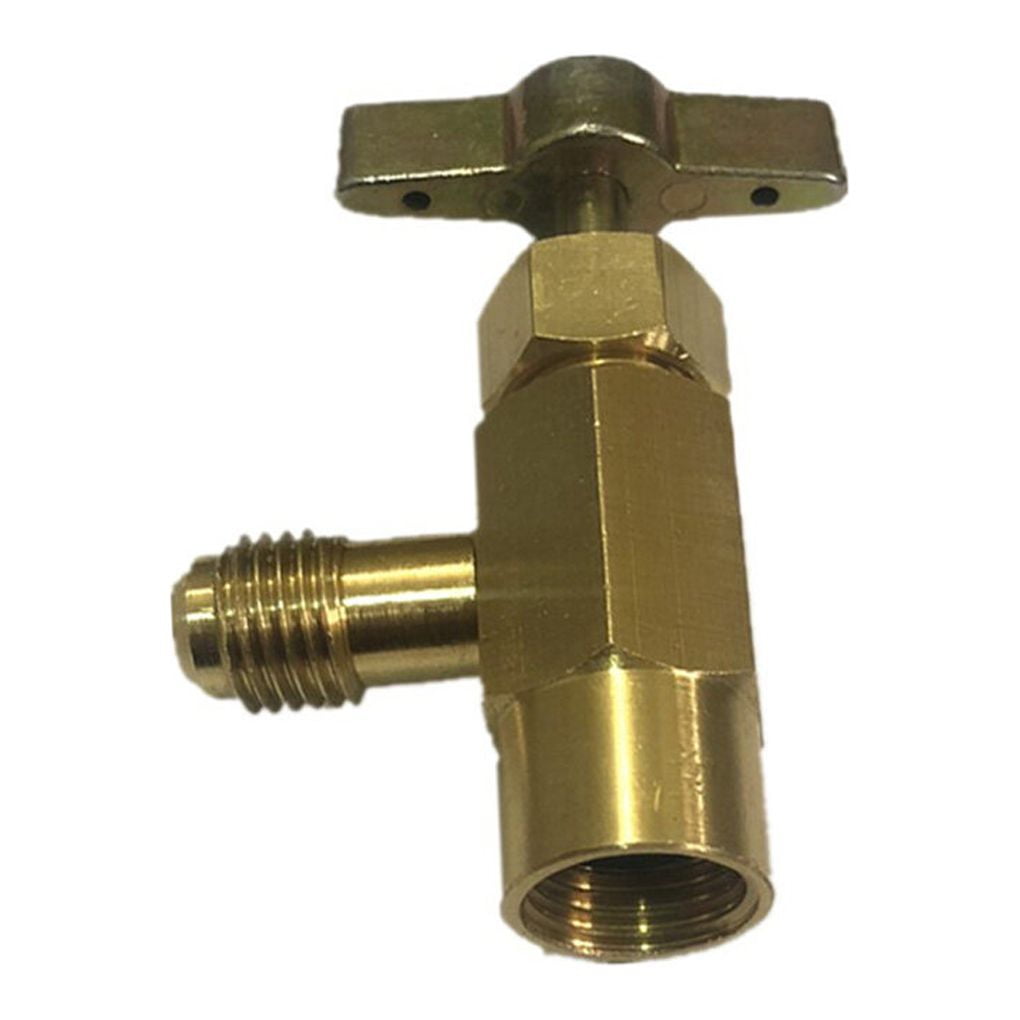 chidgrass Can Dispensing Valve Female to Male Air Conditioner Refilling