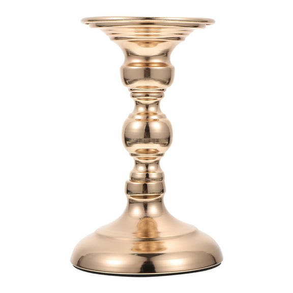 unbranded  Candlestick Desktop Adornment Tealights Taper Gold Decor Golden