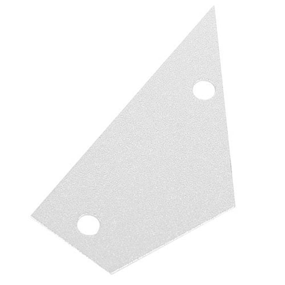 unbranded Capo Bass Leveling Ruler Guitar Fretwork Tool 10.5X5X0.5CM Silver