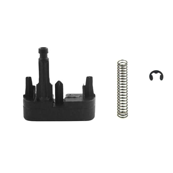 KHBUAB Car Trunk Control Tailgate Handle Black ABS 1Pcs