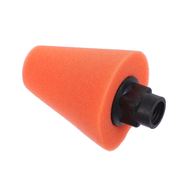 NIYANGLE 1Pc Car Wheel Cleaning Sponge Orange Durable Flexible Washing Tool