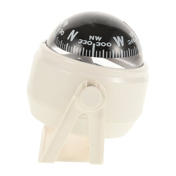 unbranded Car and Boat Compass Reflective Decal Dashboard for Truck Hand Bearing White