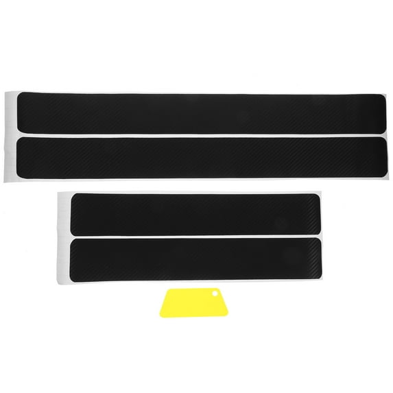 DINHEAROM Door Entry Guards Abs 1 Set 23.4X2.7X0.04In