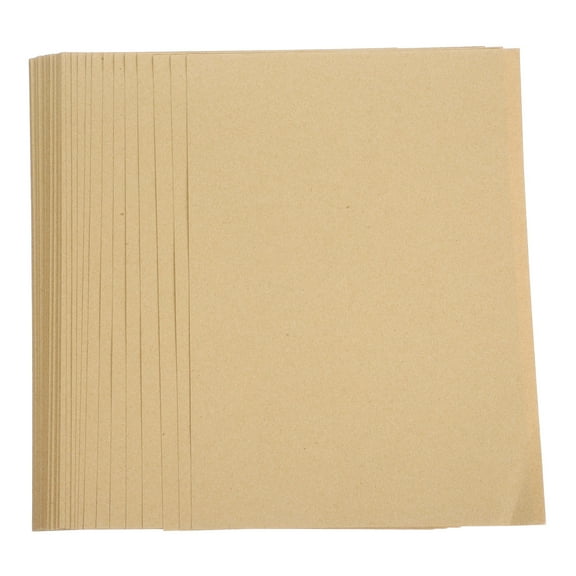 TABLZONE Khaki Kraft Paper Cardstock Sheets A4 Size 100 Pack for Scrapbooking, Planner Covers, Crafts, Projects and More