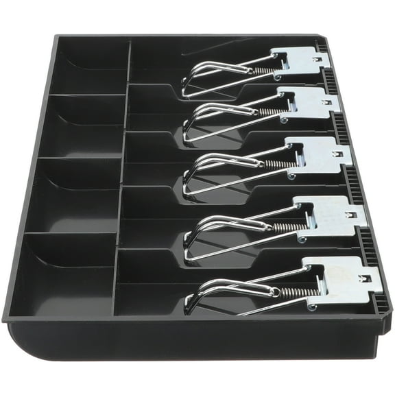 unbranded Cash Drawer under Counter Coin Tray Convenience Currency Register Child Black