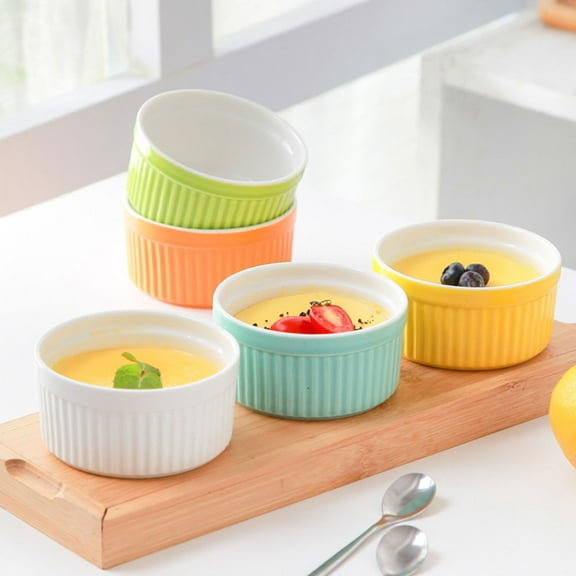 UPOUART Small Baking Dish Baking Kitchenware for All Ages Home Use 5Pcs