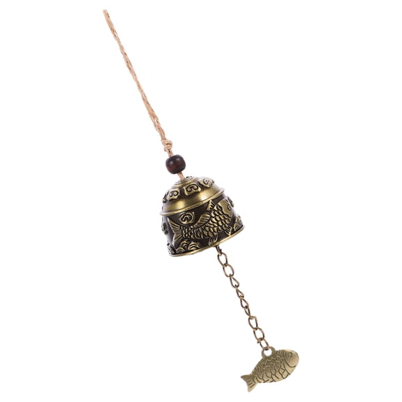 unbranded  Chime Wall Hanging Decorative Sign Antique Copper Metal Wind