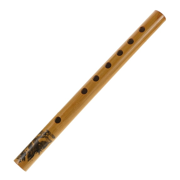 unbranded Chinese Instrument Bamboo China Flute Kids Bass Flutes Student Child Yellow