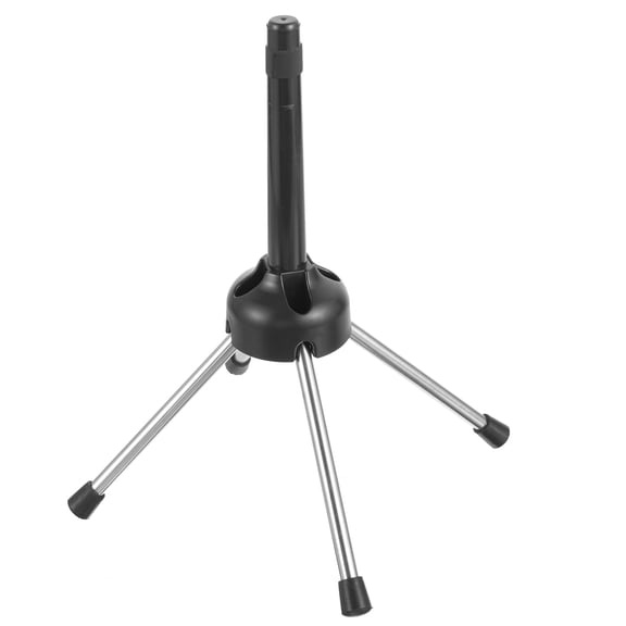 GOOHOCHY Portable Flute Stand with Felt Protection for Floor Display Black Color Suitable for Wind Instruments