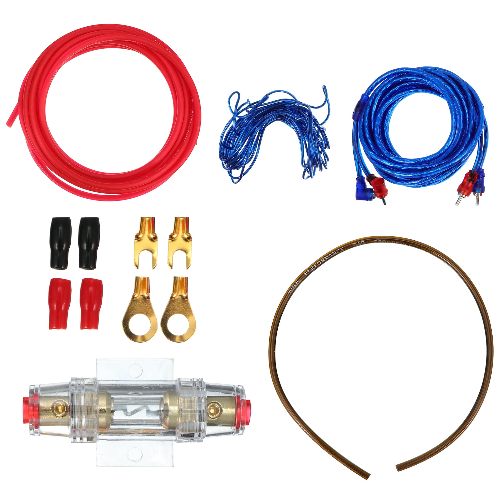 unbranded Control Line Wiring Subwoofer Car Amplifier Kit Connector ...