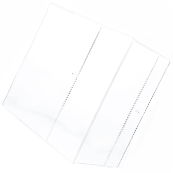 unbranded Cosmetics Floating Shelf Storage Wall Shelves Wire Cube Plant Transparent