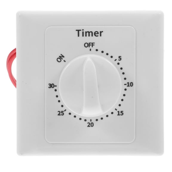 unbranded Countdown Timer Prom Double-rod Switch Control Board Spring Fan White