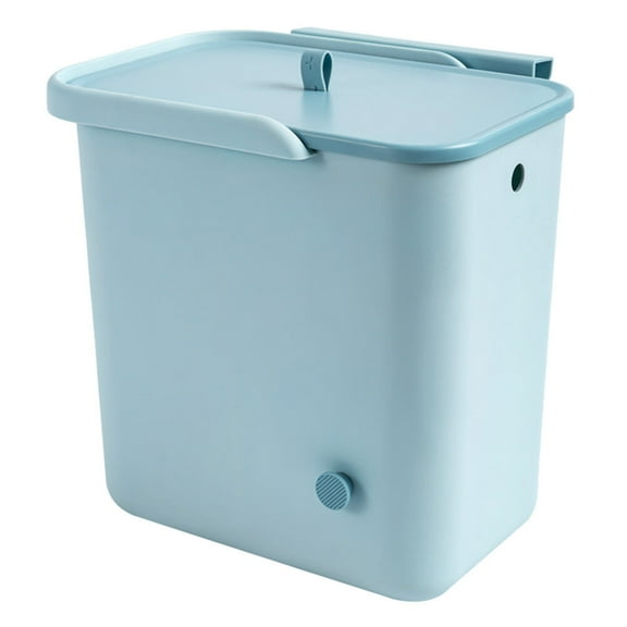 unbranded Counter Compost Bin with Lid Wall Mounted Trash Can Wall-mounted Kitchen