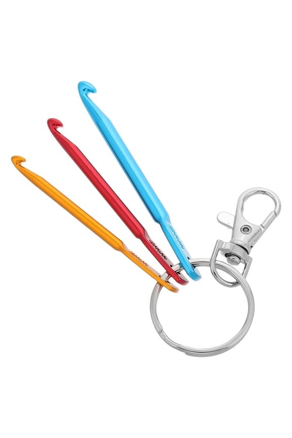 Children's Whistle Knitted Crochet Keychain Travel