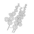 thumbnail image 1 of unbranded  Craft Making Stencil Cutters Scrapbook Paper Pendant Silver, 1 of 8