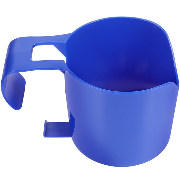 WEUVEB Cup Holder For Pool Blue Plastic 1Pack 5.7X3.9In