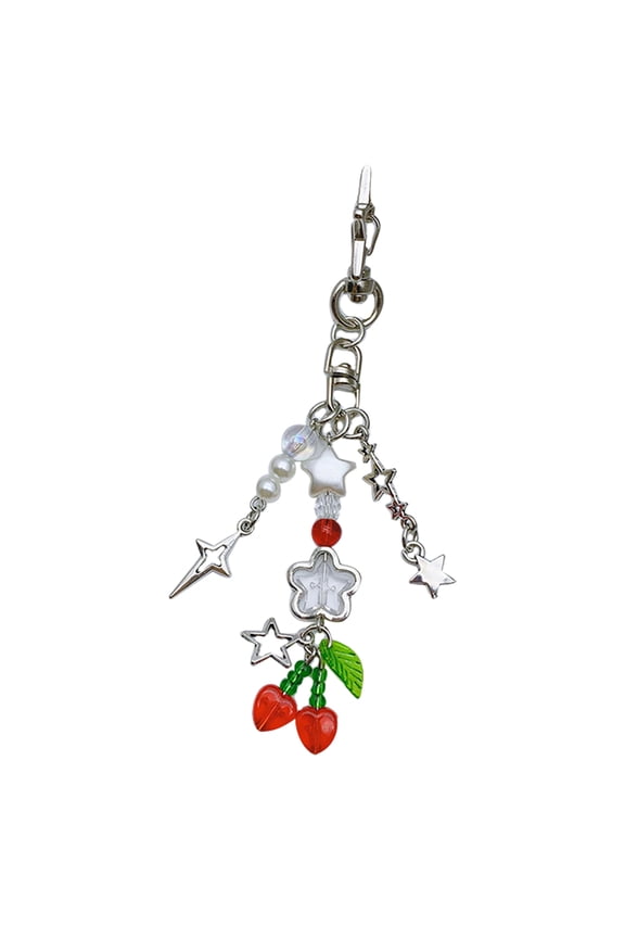 unbranded Cute Keychain Aesthetic Keychain Accessories Hanging Metal Key Chain Decor for Girls