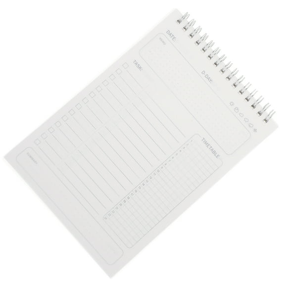Daily Desk Notepad To-Do List Planner with Reminder and Task Tracker, Notebook for Organizing Your Day