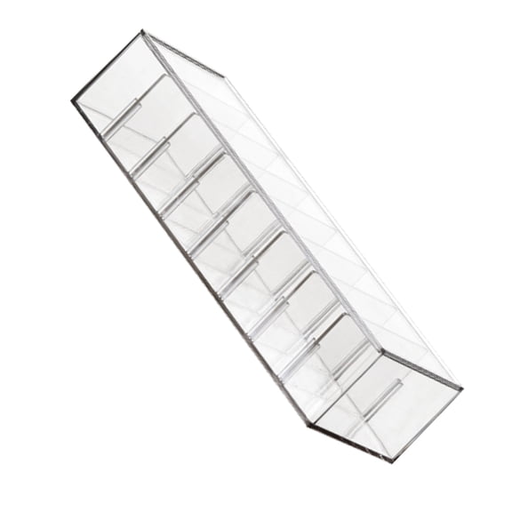 Clear PET Cable Management Box for Desk Organization, Transparent Cord Storage Container, 1 Piece